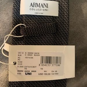 Armani tie